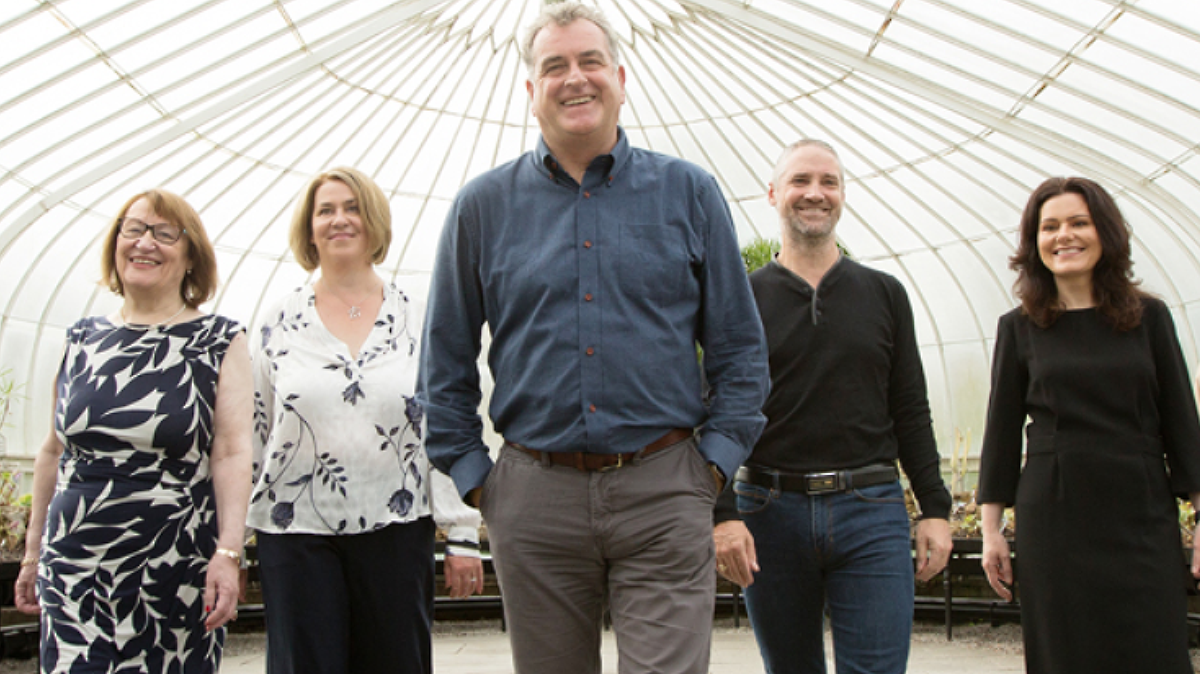 Group shot of David Mason and the Core Associates team