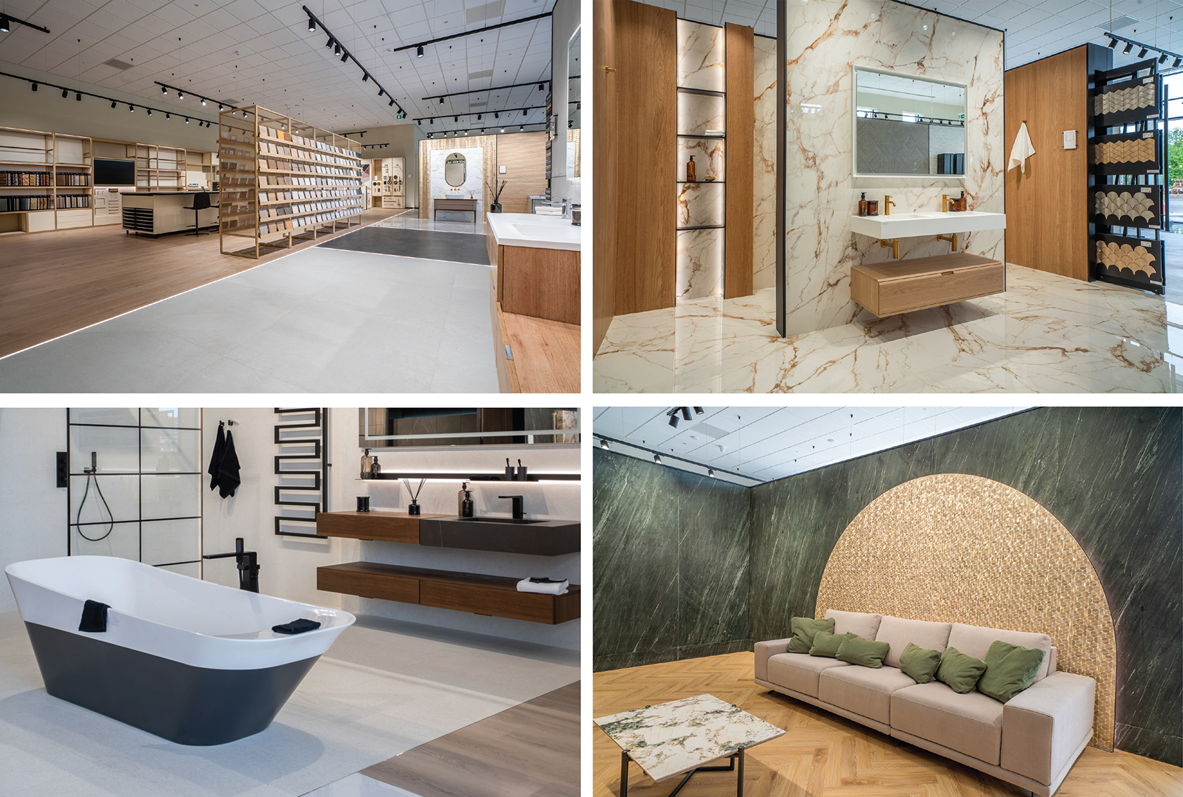 Porcelanosa showroom in Aberdeen